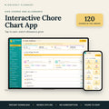 Interactive Chore Chart App - overview