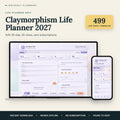 Claymorphism Life Planner 2027 - overview