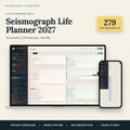Seismograph Life Planner 2027 - overview