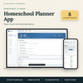 Homeschool Planner App - overview