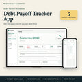 Debt Payoff Tracker App - overview