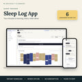 Sleep Log App - overview