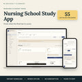 Nursing School Study App - overview